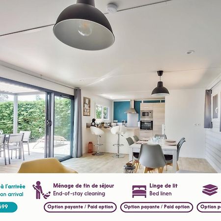 Chalet Pour 8 Dans Residence Avec Piscine Chauffee Brétignolles-sur-Mer Exterior foto