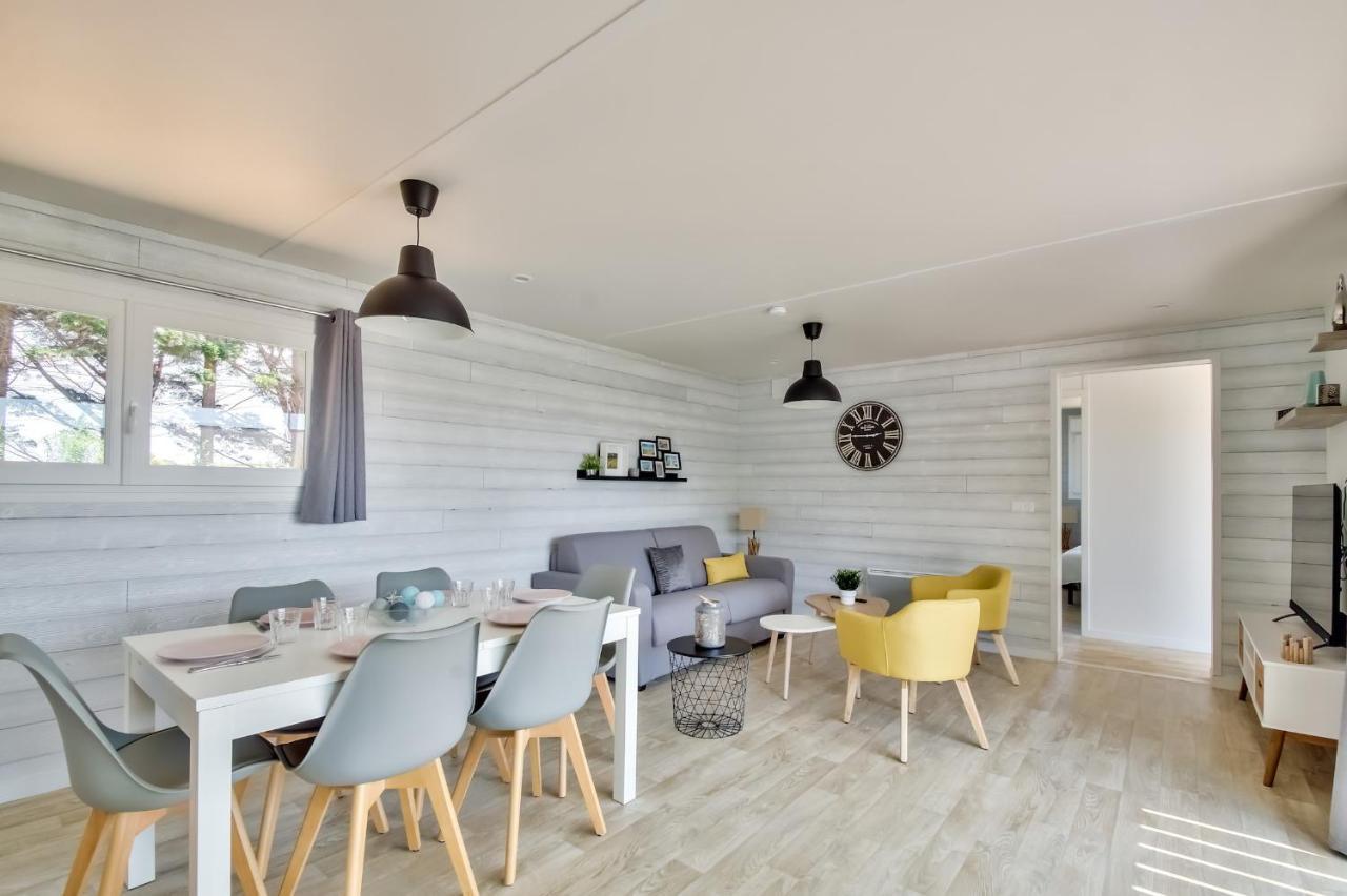 Chalet Pour 8 Dans Residence Avec Piscine Chauffee Brétignolles-sur-Mer Exterior foto