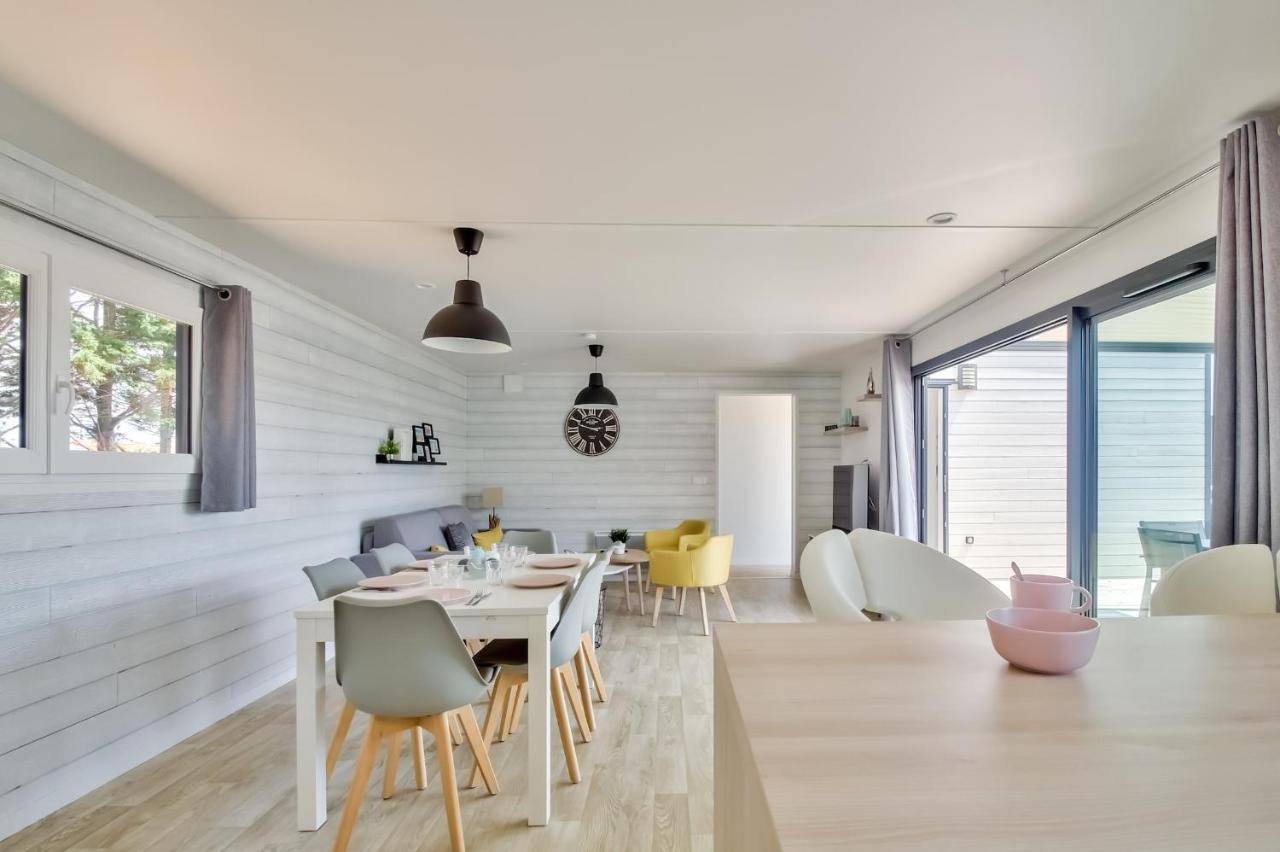 Chalet Pour 8 Dans Residence Avec Piscine Chauffee Brétignolles-sur-Mer Exterior foto