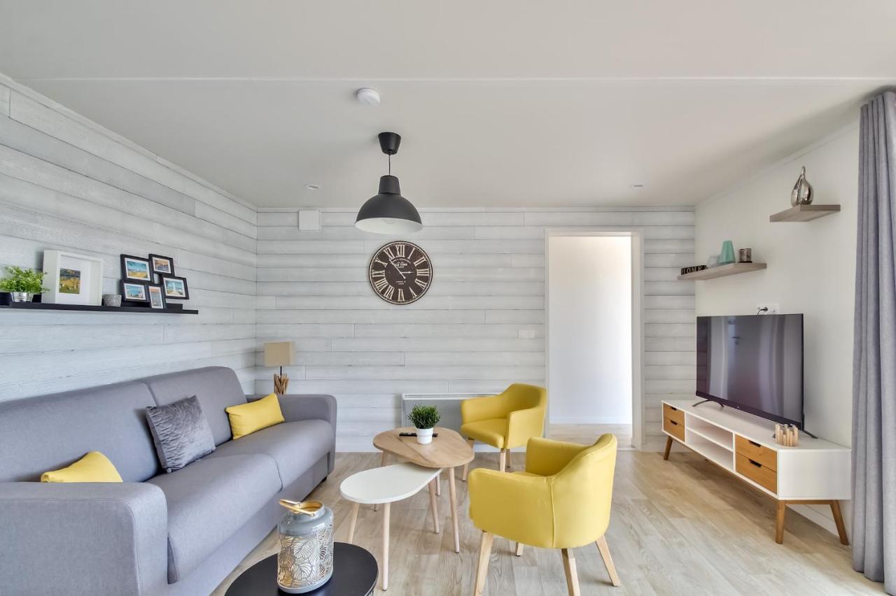 Chalet Pour 8 Dans Residence Avec Piscine Chauffee Brétignolles-sur-Mer Exterior foto